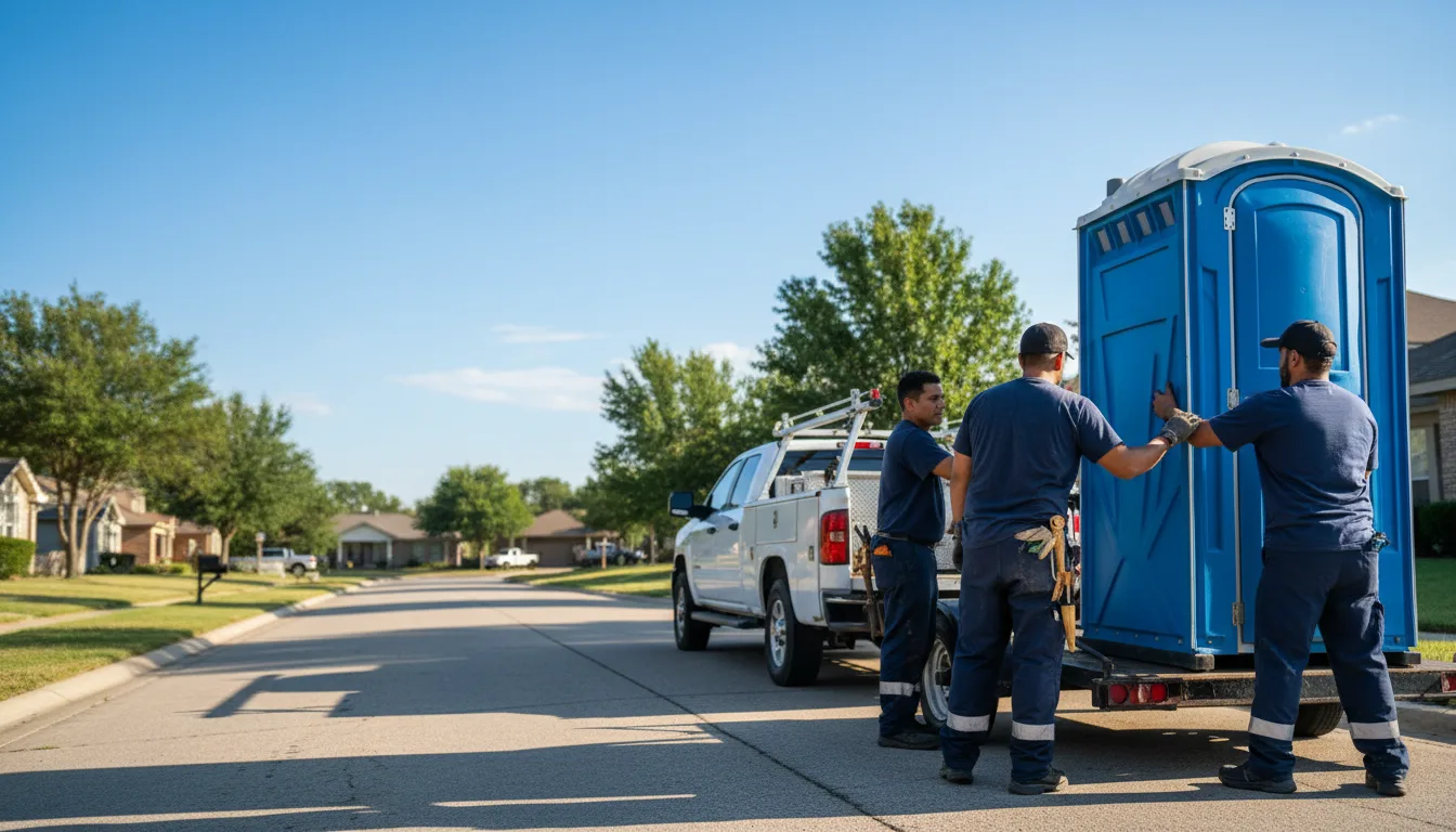 Portable Toilet Rental in Feasterville Trevose, PA near me